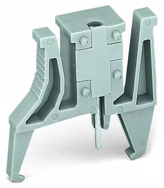 261-405 - Test plug module; with locking latches; modular; for 4-conductor terminal blocks; for 261 Series; gray