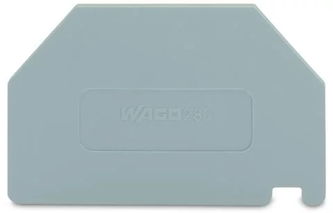 280-332 - Separator plate; 2 mm thick; oversized; gray
