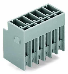 769-642 - THT male header; 1.0 x 1.0 mm solder pin; straight; Pin spacing 5 mm; 12-pole; gray 769-642 - THT male header; 1.0 x 1.0 mm solder pin; straight; Pin spacing 5 mm; 12-pole; gray