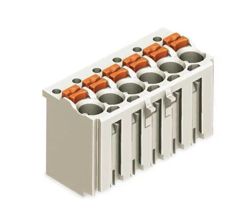 2091-1124 - 1-conductor female connector; push-button; Push-in CAGE CLAMP®; 1.5 mm²; Pin spacing 3.5 mm; 4-pole; 1,50 mm²; light gray 2091-1124 - 1-conductor female connector; push-button; Push-in CAGE CLAMP®; 1.5 mm²; Pin spacing 3.5 mm; 4-pole; 1,50 mm²; light gray