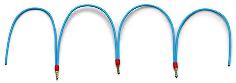 210-123 - Wire commoning chain; insulated; blue