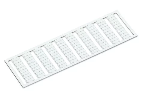 209-701 - WSB marking card; as card; not stretchable; plain; snap-on type; white