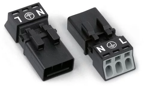 890-233 - Plug; 3-pole; 1,50 mm²; white 890-233 - Plug; 3-pole; 1,50 mm²; white