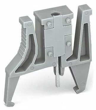 260-405 - Test plug module; with locking latches; modular; for 4-conductor terminal blocks; for 260 Series; gray