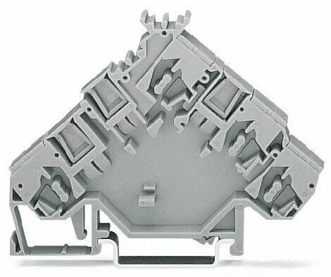 280-559 - Spacer; same profile as 3-conductor sensor terminal blocks or appropriate actuator terminal blocks; gray