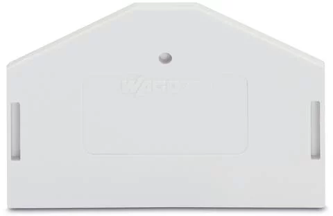280-354 - End and intermediate plate; 2.5 mm thick; light gray