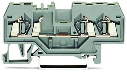 280-671 - 3-conductor through terminal block; 2.5 mm²; center marking; for DIN-rail 35 x 15 and 35 x 7.5; CAGE CLAMP®; 2,50 mm²; black