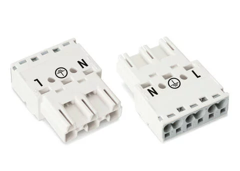 770-233 - Plug; 3-pole; 4,00 mm²; white