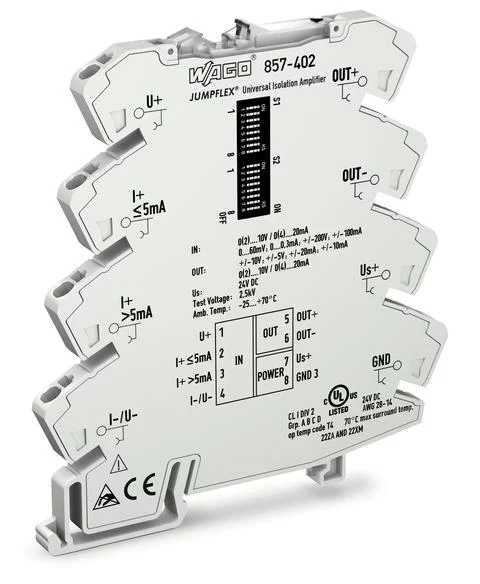 857-402 - JUMPFLEX® signal conditioner; universal isolation amplifier; configurable