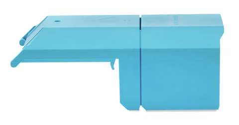884-3084 - Cover; for stud terminal block; 185 and 300 mm²; blue