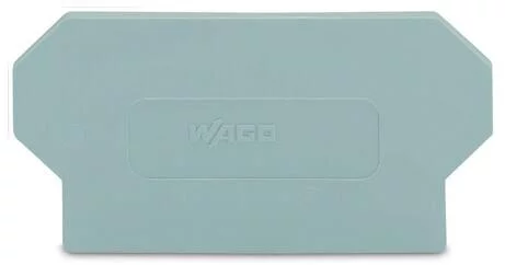 285-338 - Separator plate; 2 mm thick; oversized; light gray