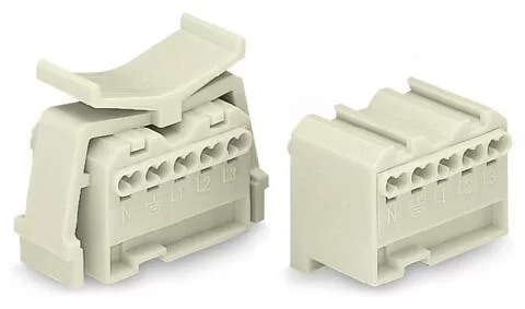 277-121 - Female connector; 5-pole; 2,50 mm²; white