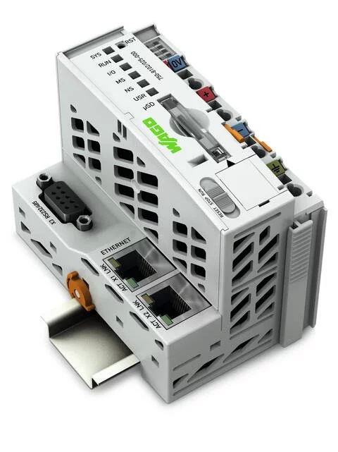 750-8102/025-000 - Controller PFC100; 2 x ETHERNET, RS-232/-485; Ext. Temperature