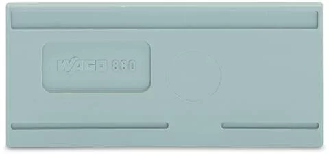 880-326 - Separator plate; 2 mm thick; oversized; gray 880-326 - Separator plate; 2 mm thick; oversized; gray