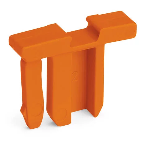 769-439 - Pin cover; with marker slot for miniature WSB; orange