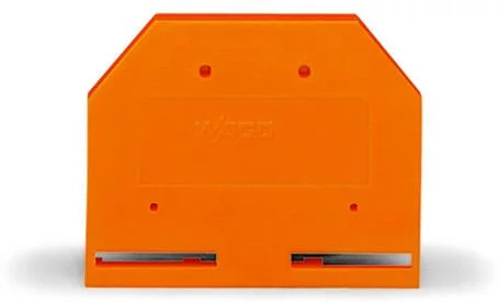 281-302 - End and intermediate plate; 3 mm thick; orange