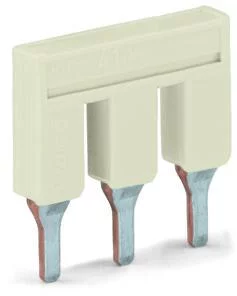 2006-403 - Push-in type jumper bar; insulated; 3-way; Nominal current 41 A