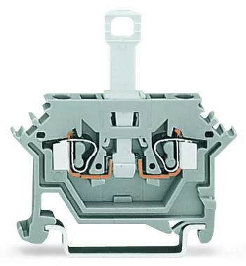 280-614 - Disconnect terminal block; 4-conductor; 5 mm wide; blue