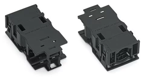 770-503/035-000 - Strain relief housing; 3-pole; with locking clip; for 1 cable; 7.0 … 11.5 mm; 48 mm; black 770-503/035-000 - Strain relief housing; 3-pole; with locking clip; for 1 cable; 7.0 … 11.5 mm; 48 mm; black