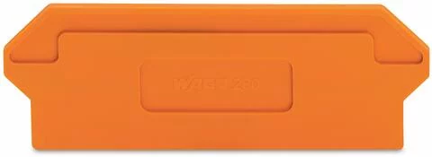 280-327 - Separator plate; 2 mm thick; oversized; orange