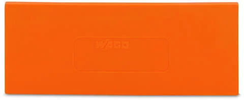 279-340 - Separator plate; 2 mm thick; oversized; orange
