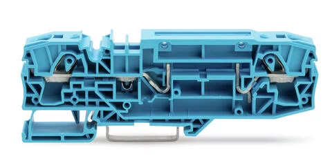 2006-8664 - Carrier terminal block; with test option; 2-conductor; 7.5 mm; blue