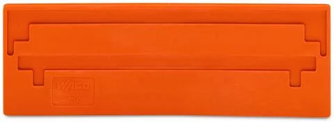 282-340 - Separator plate; 2 mm thick; oversized; orange