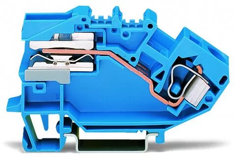 784-613 - 1-conductor N-disconnect terminal block; 10 mm²; CAGE CLAMP®; 10,00 mm²; blue 784-613 - 1-conductor N-disconnect terminal block; 10 mm²; CAGE CLAMP®; 10,00 mm²; blue