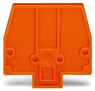 870-929 - Separator plate; 2 mm thick; oversized; orange