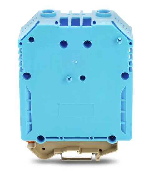 883-2404 - 2-conductor through terminal block; 240 mm²; with screw-type connection; 240,00 mm²; blue