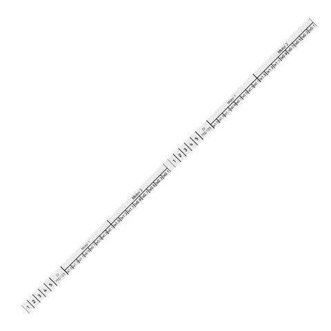 709-178 - Marking strips; on reel; 7.5 mm wide; not stretchable; plain; snap-on type; white
