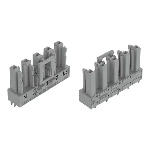 770-845/060-000 - Socket for PCBs; straight; 5-pole; Cod. B; gray