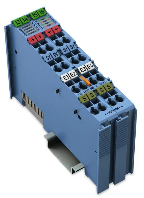 750-486 - 4-channel analog input; 0/4 … 20 mA; Single-ended; NAMUR NE 43; Intrinsically safe