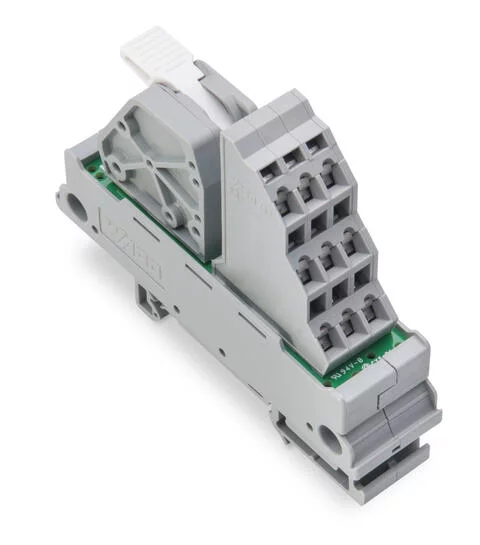 830-800/000-313 - Potential distribution module; 1 potential; with 1 input clamping point; Conductor cross-section up to 16 mm²; with lever; with 9 output clamping points; Conductor cross-section up to 2.5 mm² 830-800/000-313 - Potential distribution module; 1 potential; with 1 input clamping point; Conductor cross-section up to 16 mm²; with lever; with 9 output clamping points; Conductor cross-section up to 2.5 mm²