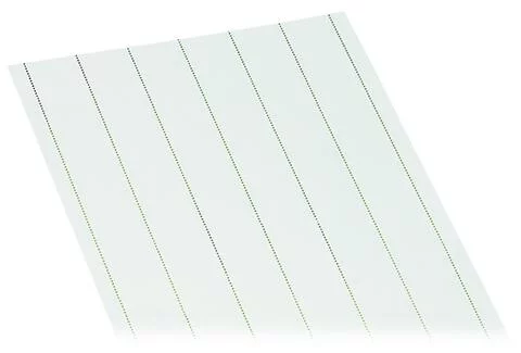 709-183 - Marking strips; for laser printer; white