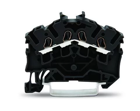 2002-6405 - TOPJOB®S feedthrough terminal block; angled profile; rail mount; 4-conductor; 5.2 mm wide; black 2002-6405 - TOPJOB®S feedthrough terminal block; angled profile; rail mount; 4-conductor; 5.2 mm wide; black