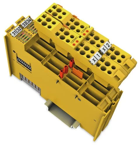 753-667/000-004 - Electronics unit, fail-safe, 4/4 channel digital input/output; 24 VDC; 2 A; PROFIsafe
