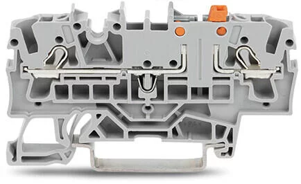 2002-1674 - Disconnect terminal block; knife disconnect; rail mount; 2-conductor; 5.2 mm wide; blue 2002-1674 - Disconnect terminal block; knife disconnect; rail mount; 2-conductor; 5.2 mm wide; blue