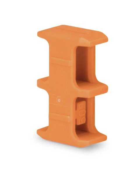 285-448 - Fixing element; for 50 mm² high-current terminal blocks; orange