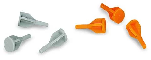 231-668 - Lockout caps; for covering unused clamping units; gray