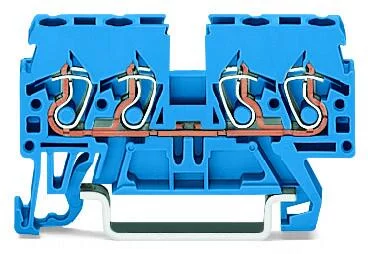 870-834 - 4-conductor through terminal block; 2.5 mm²; suitable for Ex i applications; side and center marking; for DIN-rail 35 x 15 and 35 x 7.5; CAGE CLAMP®; 2,50 mm²; blue 870-834 - 4-conductor through terminal block; 2.5 mm²; suitable for Ex i applications; side and center marking; for DIN-rail 35 x 15 and 35 x 7.5; CAGE CLAMP®; 2,50 mm²; blue