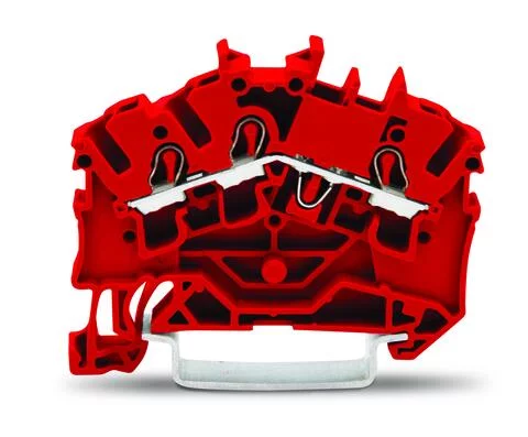 2002-6303 - TOPJOB®S feedthrough terminal block; angled profile; rail mount; 3-conductor; 5.2 mm wide; red 2002-6303 - TOPJOB®S feedthrough terminal block; angled profile; rail mount; 3-conductor; 5.2 mm wide; red