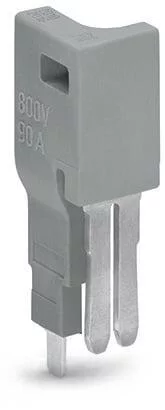 285-430 - Step-down jumper; from 285 (35mm²) to 2016/2010 series; insulated; gray