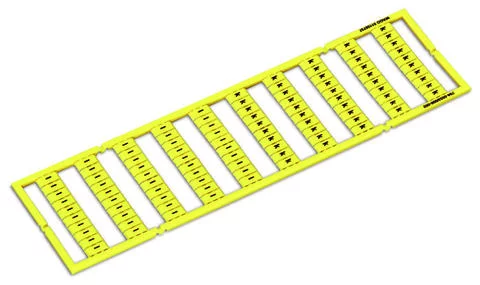 794-553/000-002 - WMB marking card; as card; MARKED; k/l (each 50); stretchable 5 - 5.2 mm; Horizontal marking; snap-on type; yellow 794-553/000-002 - WMB marking card; as card; MARKED; k/l (each 50); stretchable 5 - 5.2 mm; Horizontal marking; snap-on type; yellow
