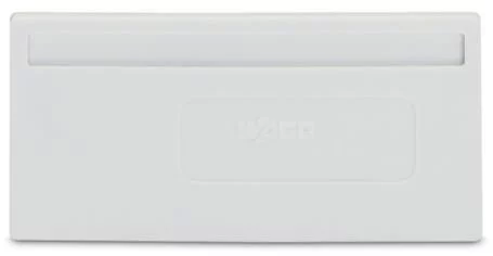 279-331 - Separator plate; 2 mm thick; oversized; light gray