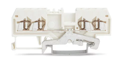 279-838 - Shield terminal block; 4-conductor; 28-16 AWG; 4 mm wide