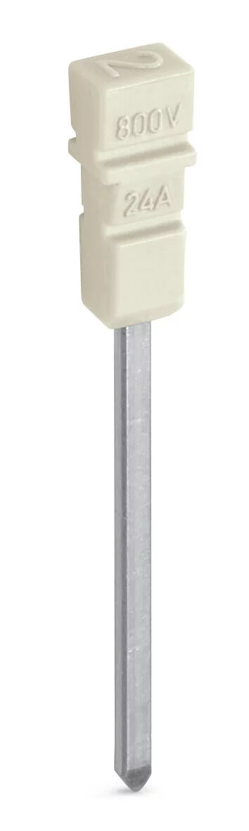 2002-492 - TOPJOB®S double-deck vertical jumper; for 2002 series; insulated; double-deck; light-gray 2002-492 - TOPJOB®S double-deck vertical jumper; for 2002 series; insulated; double-deck; light-gray