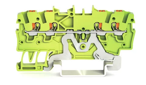 2200-1407 - TOPJOB®S ground terminal block with Push-buttons; rail mount; 4-conductor; 3.5 mm wide; green-yellow 2200-1407 - TOPJOB®S ground terminal block with Push-buttons; rail mount; 4-conductor; 3.5 mm wide; green-yellow