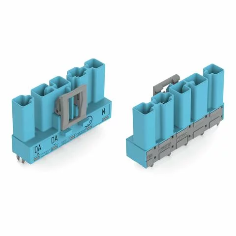 770-3115 - Plug for PCBs; straight; 5-pole; Cod. I; blue 770-3115 - Plug for PCBs; straight; 5-pole; Cod. I; blue