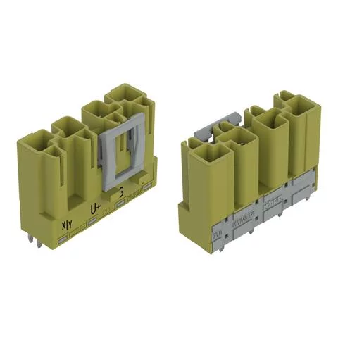 770-874/071-000 - Plug for PCBs; straight; 4-pole; Cod. B; light green 770-874/071-000 - Plug for PCBs; straight; 4-pole; Cod. B; light green
